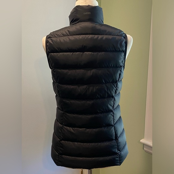 Eddie Bauer 650 Puffer down blend Vest Women's  XS Black - Picture 4 of 10